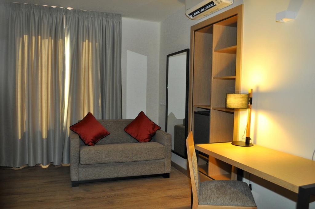 Hotel Sole Pobla de Segur Rum bild