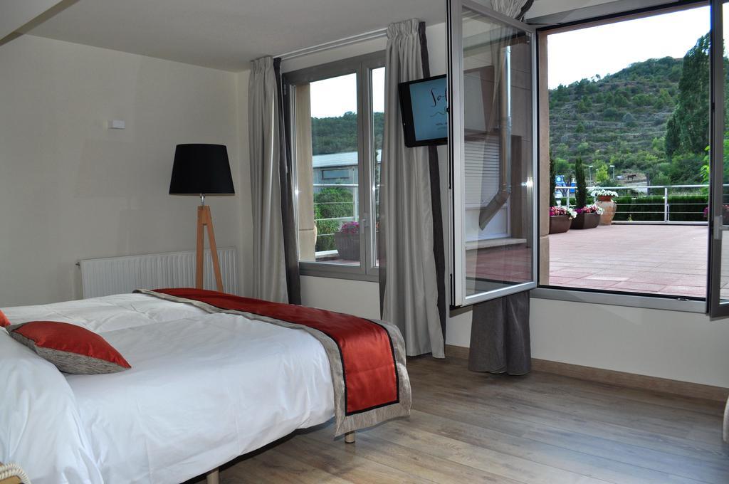 Hotel Sole Pobla de Segur Rum bild